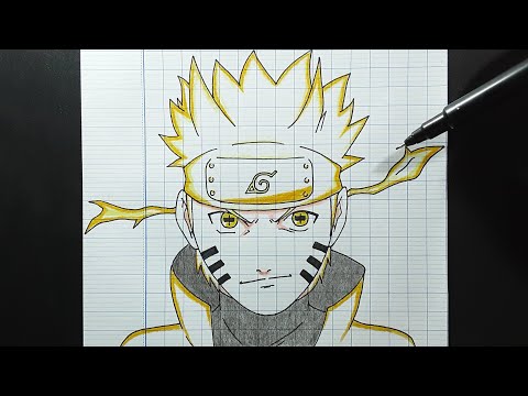 Video vẽ naruto lục đạo - youtube