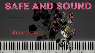 Shinedown - Safe And Sound Piano Tutorial