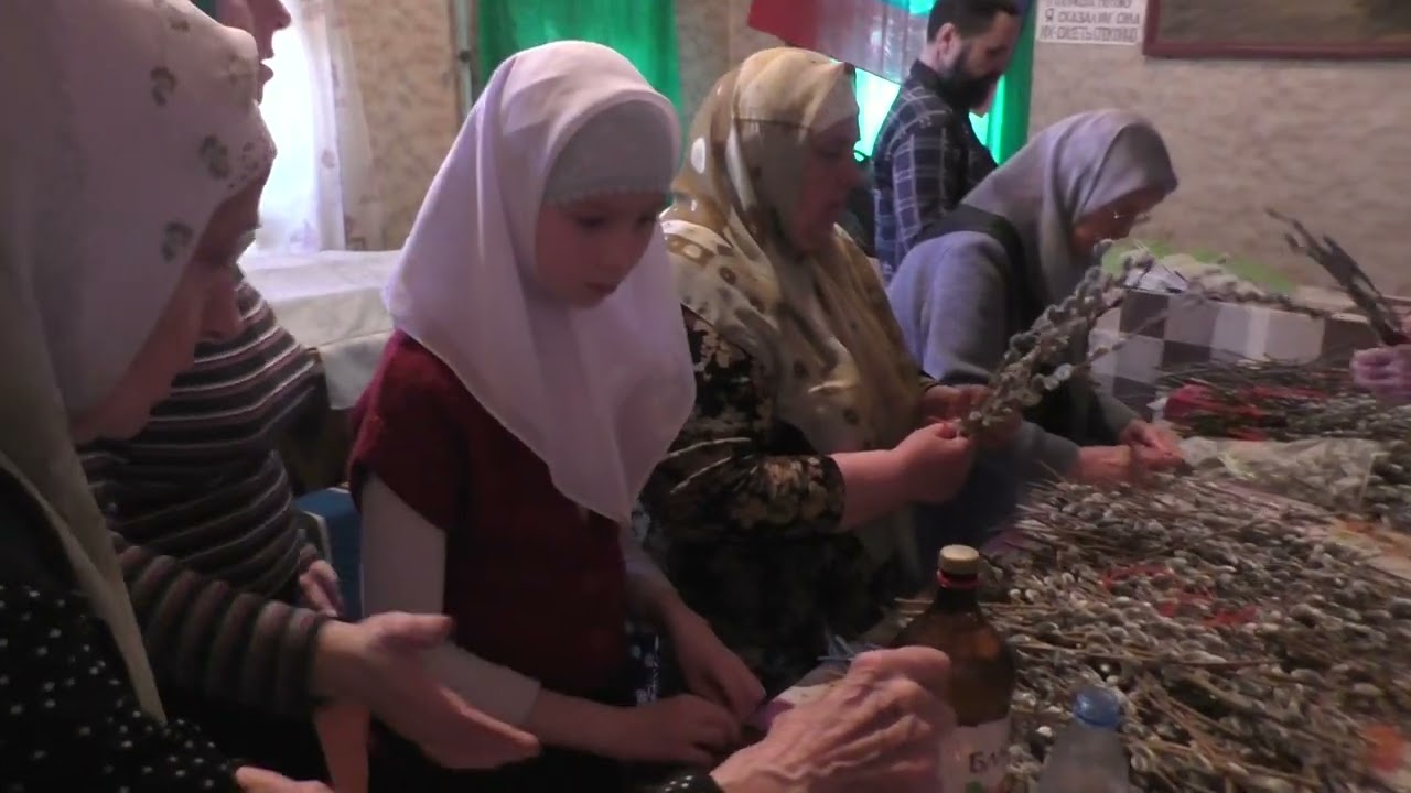 Вербочки и берёзовка. 16. 04. 2022