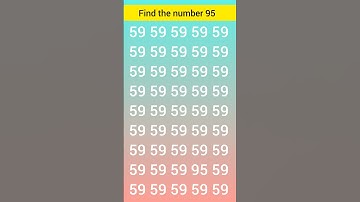 Find the Hidden Odd Number – Only Sharp Eyes Can Spot It!