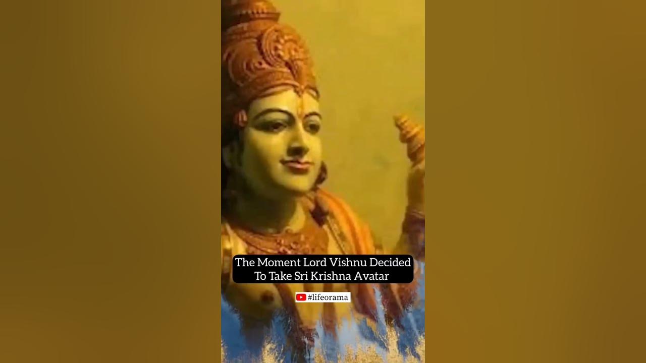 The Moment Lord Vishnu Decided To Take Sri Krishna Avatar - Telugu ...