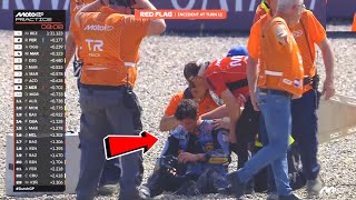Watch - Álex Márquez Heavy Crash During Dutch GP Practice | MotoGP 2026 | MotoGP Practice Today