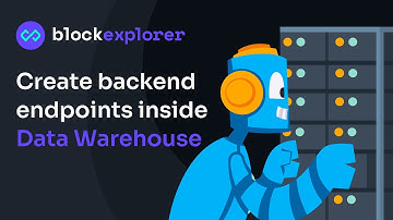 Create backend endpoints inside Data Warehouse