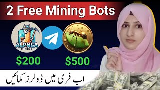 2 Best Free Mining Bots for Instant USDT Earnings | Step-by-Step Guide!