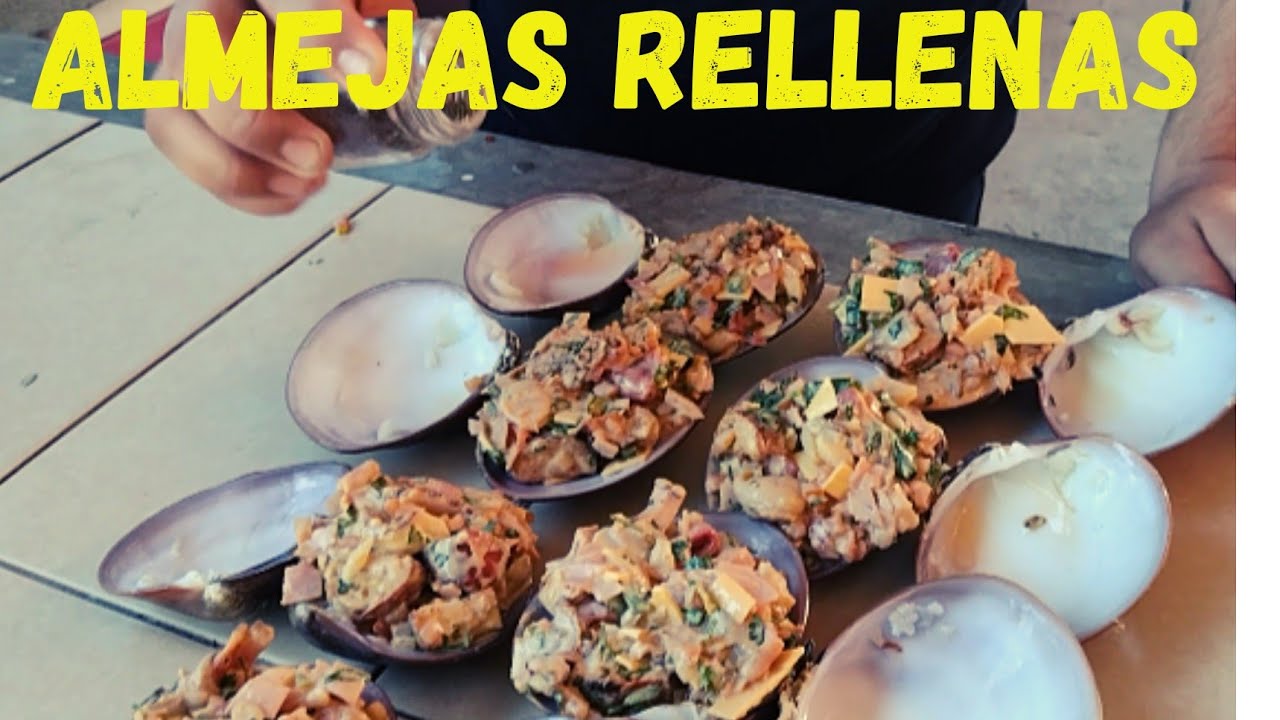 Almejas chocolatas rellenas # México # comida # recetas - YouTube
