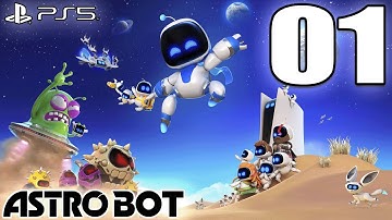 Astro Bot PS5 #01 🔥 Nébuleuse du Gorille | 100%