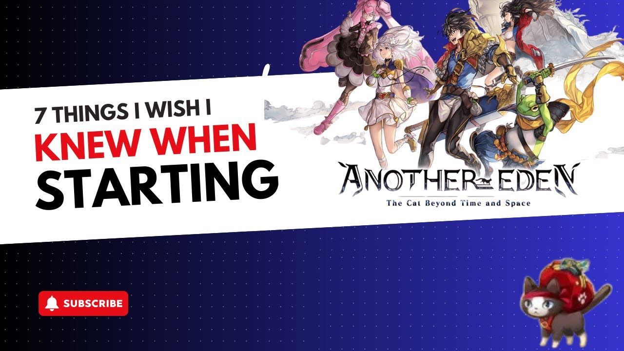 Another Eden Beginner Mistakes I Made So You Don't Have To