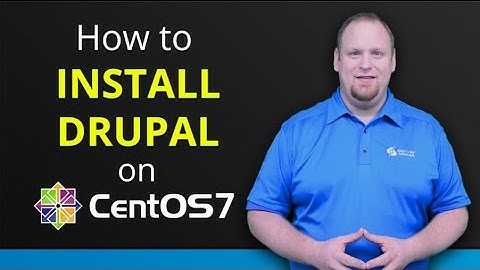 How to install Drupal on CentOS 7