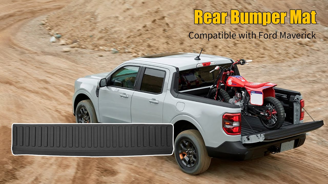 Rear Bumper Mat | Ford Maverick | Maxzina - YouTube