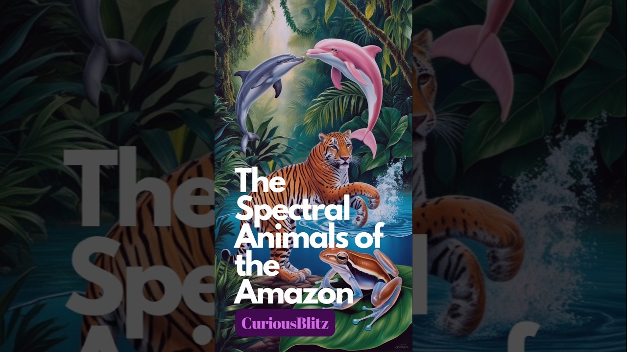 "The Spectral Animals of the Amazon 🌌👀"