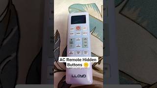 AC Remote Ke Sab Buttons Ka Use | Lloyd AC Guide ❄️