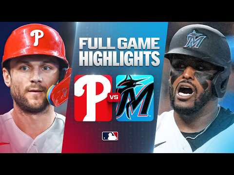 PHILLIES vs. MARLINS: Official Full Game Highlights (July 29) | 2026 MLB Season