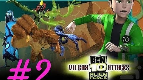 BEN 10 ALIEN FORCE VILGAX ATTACK| PART 2 | PPSSPP GAMEPLAY