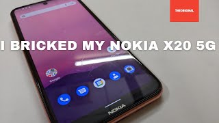 DON'T DOWNGRADE ANDROID 12 DEVELOPER PREVIEW- I Bricked My Nokia X20 5G!!