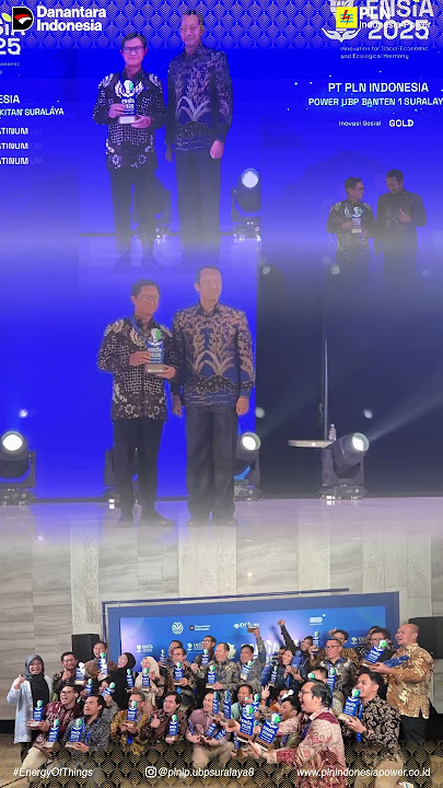 PLN IP UBP Banten 1 Suralaya Raih Penghargaan Emas Kategori Inovasi Sosial di ENSIA Award 2025