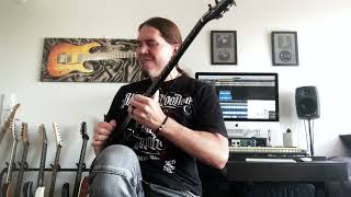 Recording guitars for the new Parashyne album