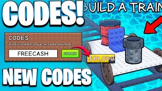 *NEW* ALL WORKING CODES FOR BUILD YOUR TRAIN! ROBLOX BUILD YOUR TRAIN CODES