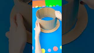 Wow Cardboard Turns Into A Fancy Hat