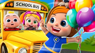 Wheels On the Bus Go Round and Round + Sick Song and More Nursery Rhymes & Kids Songs