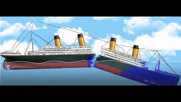 Sinking some ships in floating sandbox!