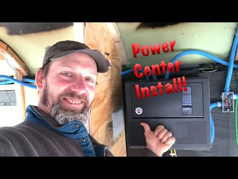 Skoolie Power Center Install:  WFCO 8955