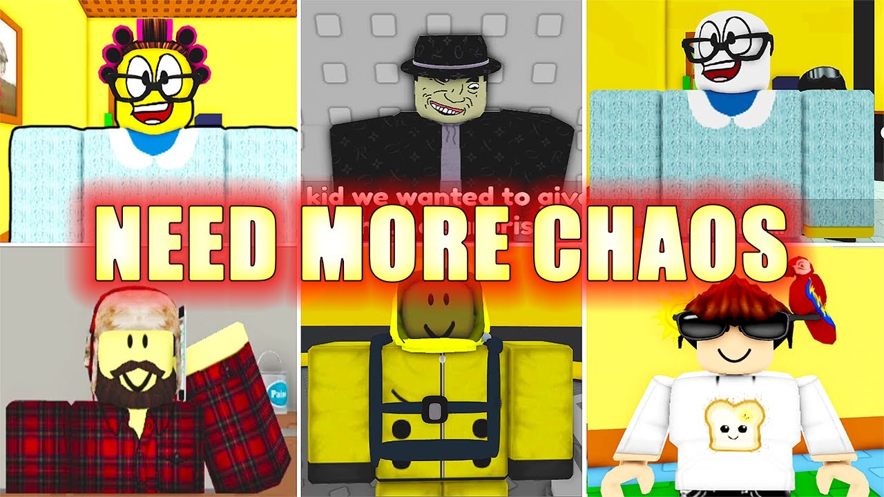 NEED MORE CHAOS 💥 *All Endings, Badges and Full Walkthrough* Roblox