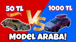 50 TL VS. 1000 TL MODEL ARABA!