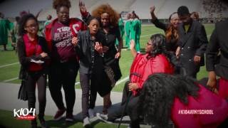 FNL: Cat Daddy & Lady Jade at Desoto High School Pep Rally