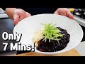 7 Minute Jjajangmyeon Black Bean Noodles Recipe