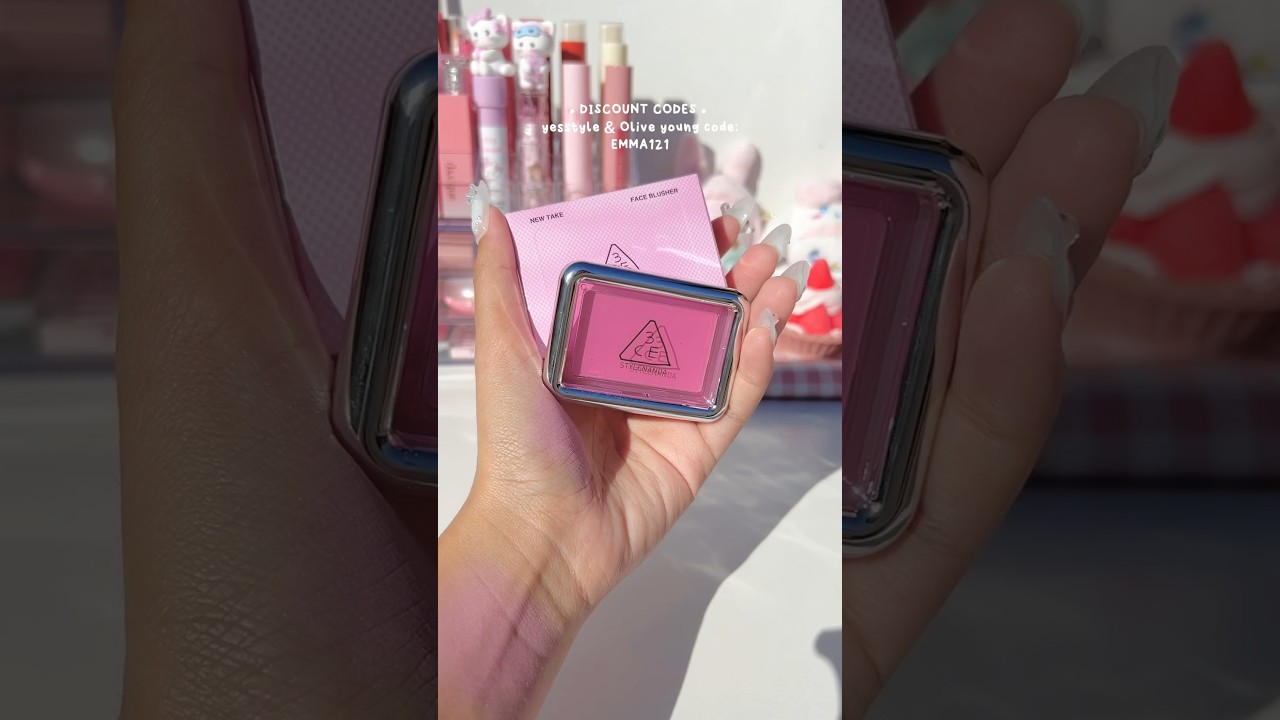 3CE - New Take Face Blusher 🎀🫶🏼☁️✨ 