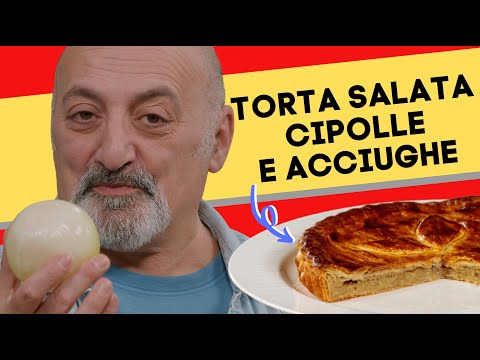 Savory Onion and Anchovy Pie