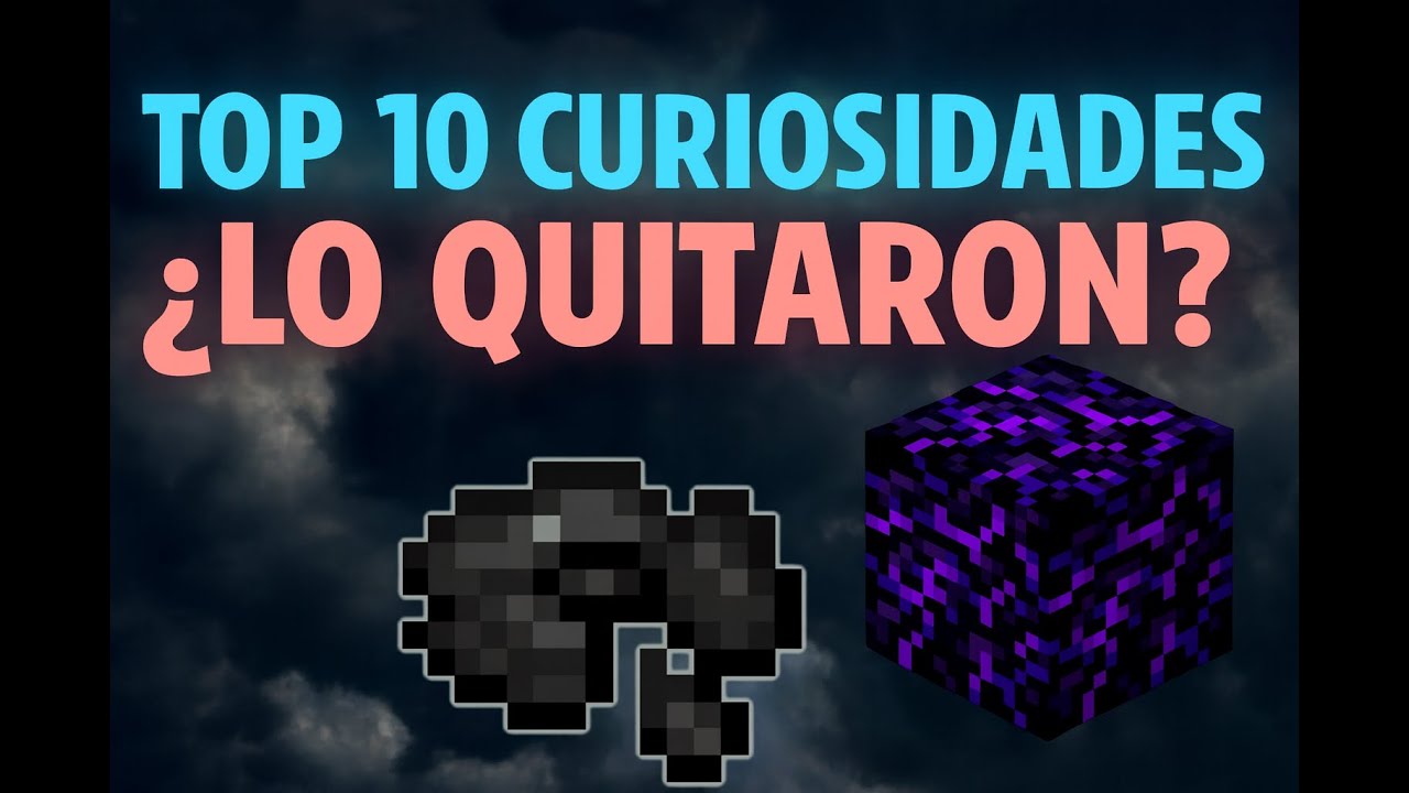 Top 10 Curiosidades que ni los VETERANOS conocen | Minecraft | MellamoJam