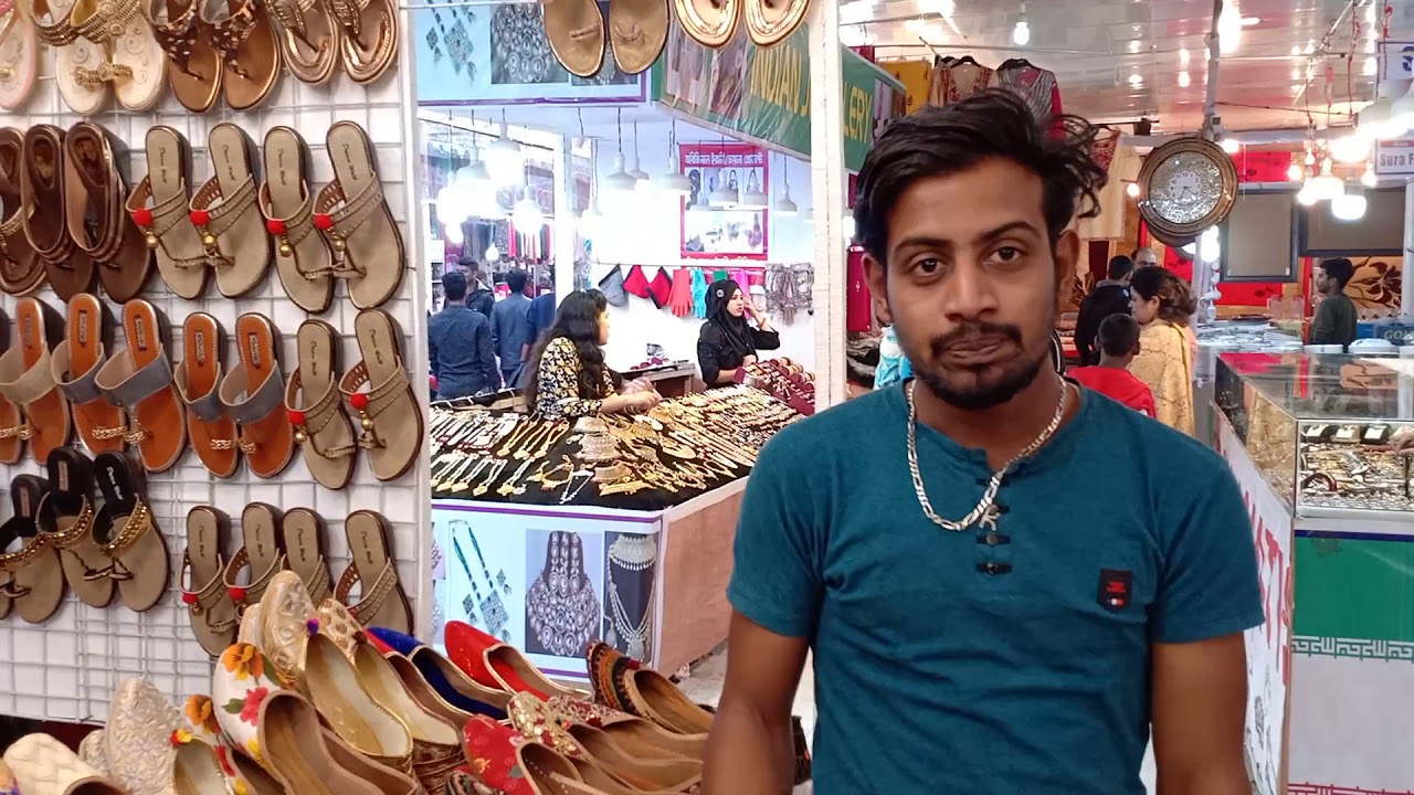 Unique design of indian footwear by trade Fair YouTube