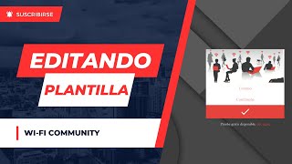 Editando plantilla | Wi-Fi Community screenshot 2
