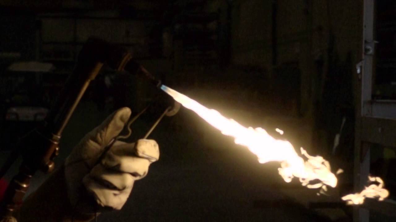 Slow Torch CBS Slow Mo Oxygen Torch Light - YouTube