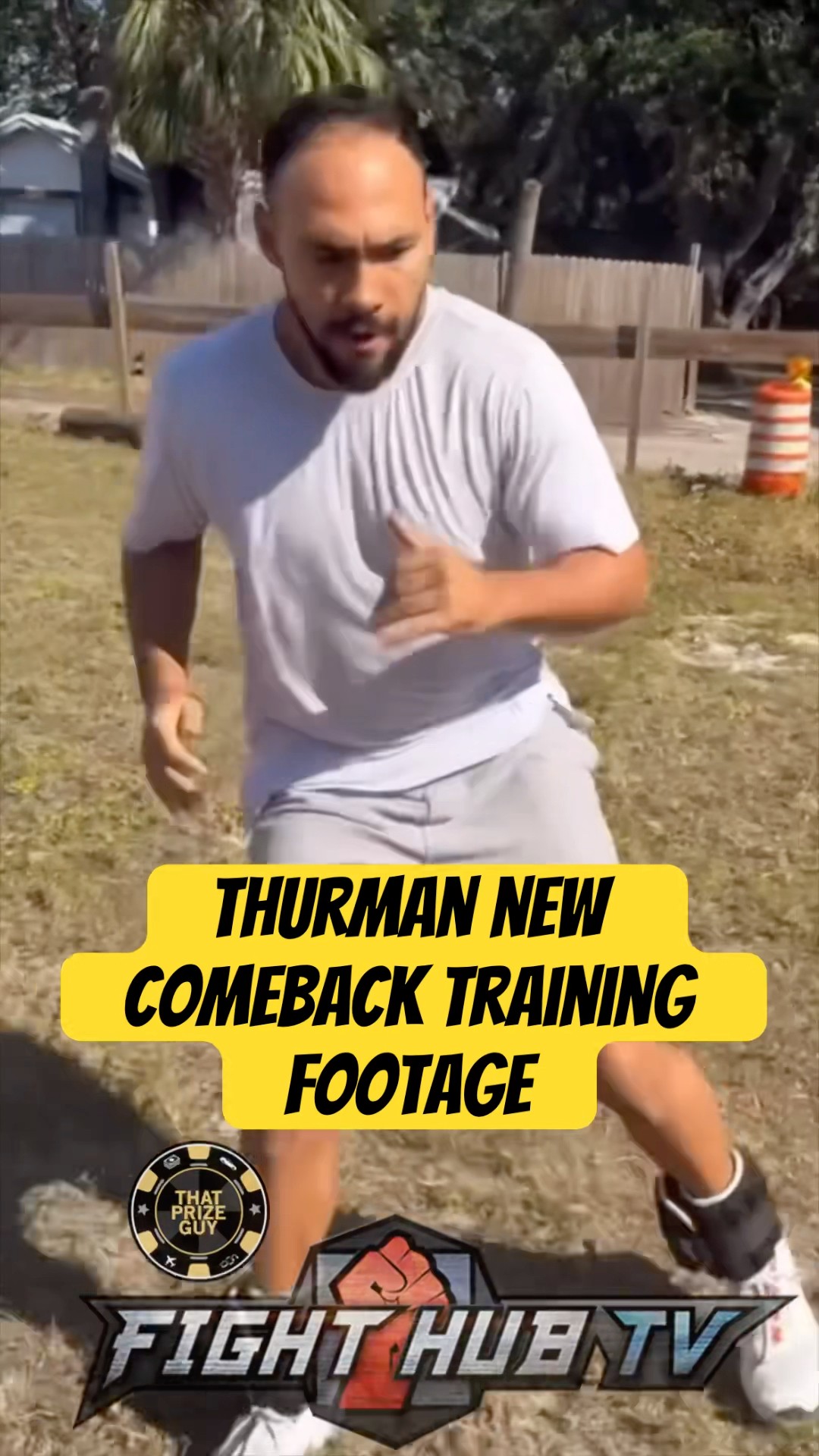Keith Thurman begins comeback in 1st day of training camp for return vs Brock Jarvis!