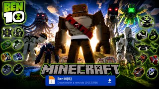Best Ben 10 Addon for Minecraft PE 1.21! 🔥 | Addon Showcase + Download screenshot 3