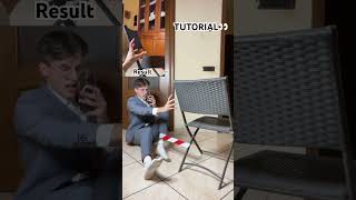 TUTORIAL Flying objects #TREND 👀😂 #trend #magic #tutorial #backstage #creative #lol #shorts