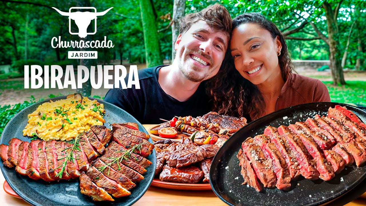 Nova Churrascaria Dentro do Parque Ibirapuera I Jardim Churrascada