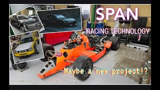 Maybe a new project? 新しいプロジェクト？ Visiting SPAN to check out their race cars スパンへいろんなレース車両見に行ってきた