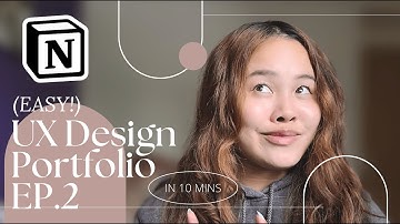 Design a UX PORTFOLIO WEBSITE with me in 10 MINUTES