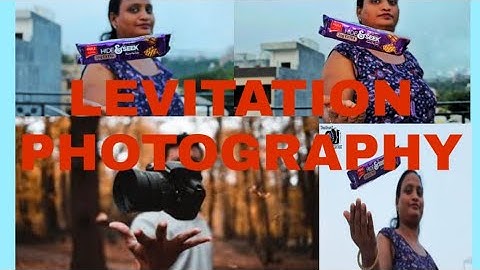 How to do levitation photography||make objects float in your photos