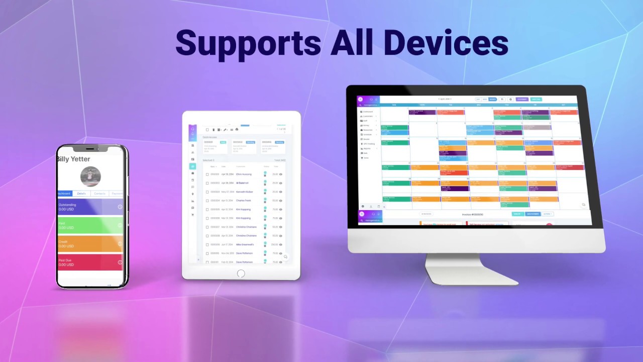 Field Service Business Management Software by ManageMart. Invoicing, Scheduling, CRM, Estimating.