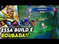 A NOVA BUILD DA HANABI DEIXOU ELE ROUBADA!! - HANABI GAMEPLAY | Mobile Legends