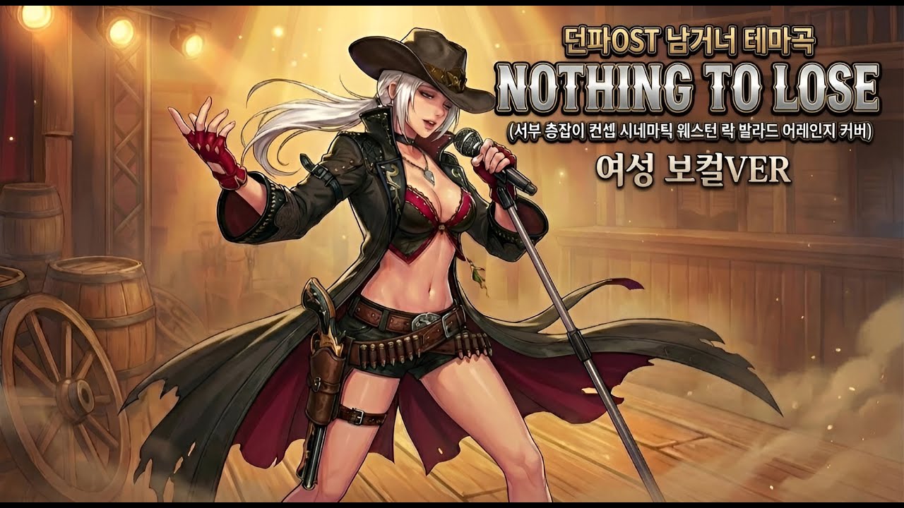 [던파OST] 남거너 테마곡 - Nothing to lose (서부 총잡이 컨셉 시네마틱 웨스턴 락 발라드 어레인지 커버) GrangChe.Ver