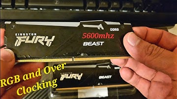 Kingston Fury Beast DDR5 RGB 5600(set up & overclocking)