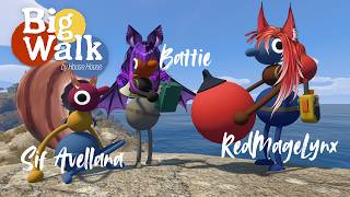 🔴Looked at my new HOUSE in FF14, now we take BIG WALKIES with friends🔴 #vtuber #collab