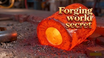 Inside the factory The Art of Forging: Bearing Ring Manufacturing in Action #process #forging #metal