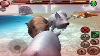 🐖🐷Pig VS Cow Donkey Bear Wolf Rabbit Pony Snake Alligator Cougar Deer #2 screenshot 5