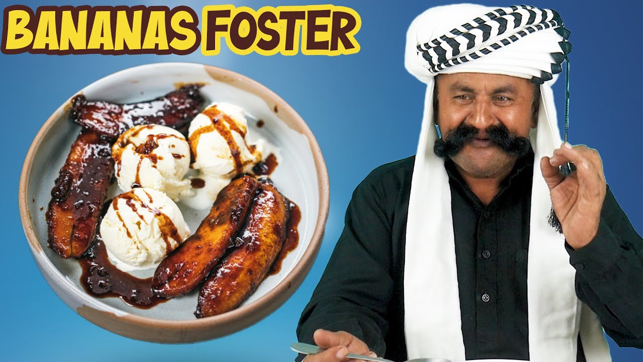 Tribal People Try Bananas Foster for the First Time